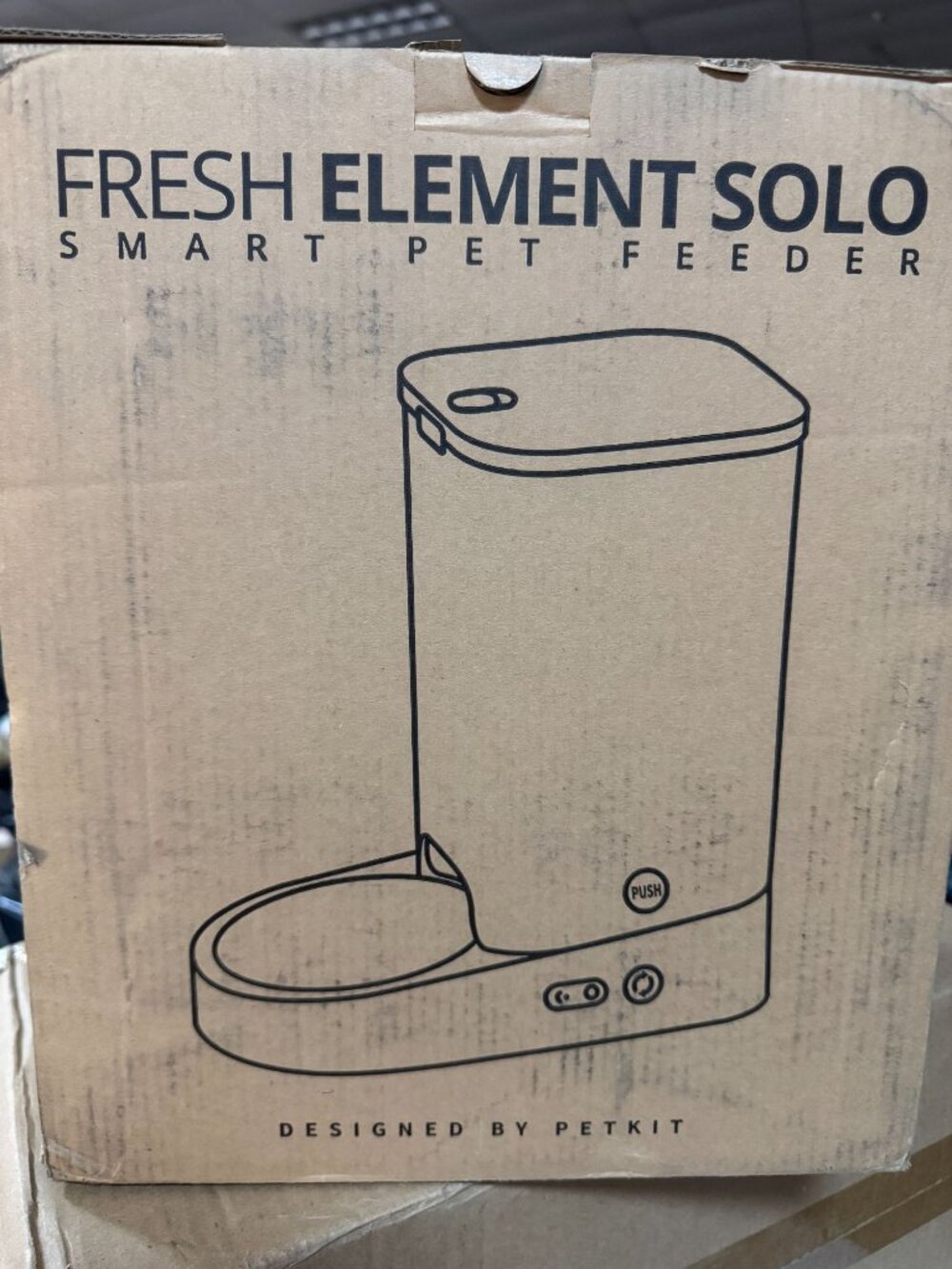 Fresh Element Solo Smart Pet Feeder By Petkit With 304 Stainless Steel Bowl - Ea
